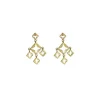 Lindi Kingi | Byzantine | Embrace | Gold Plated | Mini | Earrings