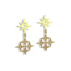 Lindi Kingi | Constellation | Mini | Gold Plated | Earrings