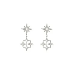 Lindi Kingi | Constellation | Mini | Platinum Plated | Earrings