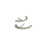Lindi Kingi | Crescent | Stud | Gold Plated | Earrings