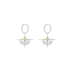 Lindi Kingi | Solstice | Pale Lemon | Silver | Earrings