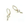 Lindi Kingi Into the Light | Celeste Earrings | CZ Gold