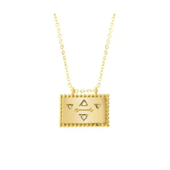 Lindi Kingi Note to Self Necklace Gold Necklace