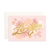 Love You' Mini Greeting Card