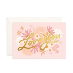 Love You' Mini Greeting Card
