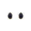Luna 'Orthosie' Lapis Earrings