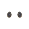 Luna 'Orthosie' Moonstone Pear Shape Earrings