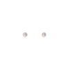 Luna Petite Mother of Pearl Stud Earrings | Sterling Silver