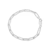 Omnia Paperclip Sterling Silver Bracelet - 19cm