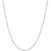 Omnia Sterling Silver Diamond Cut Ball Chain | 50cm