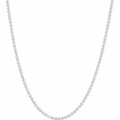 Omnia Sterling Silver Diamond Cut Ball Chain | 50cm