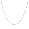 Omnia Sterling Silver Fine Curb Link 40cm Chain