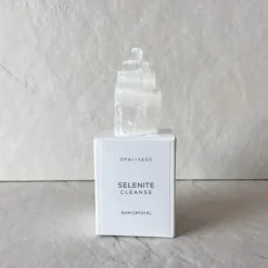Opal & Sage - Selenite (Cleanse) Raw Boxed Crystal