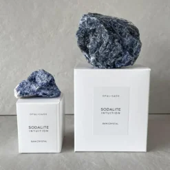 Opal & Sage - Sodalite (Intuition) Extra Large Raw Boxed Crystal