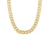 Revolution 60cm Curb Link Steel Yellow Gold Plated Chain