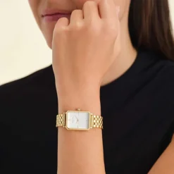 Rosefield Octagon Gold Watch