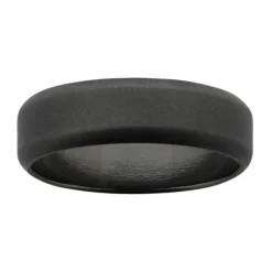 Sandblasted Black Ziroconium Band