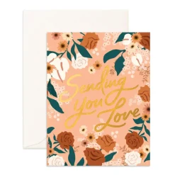 Sending you Love Greeting Card