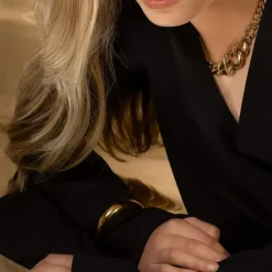 Silk & Steel Bardot Bangle | Steel | Medium