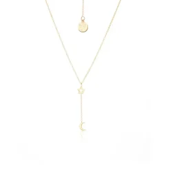 Silk+Steel | Superfine | Necklace | Gold Plated | Starry Night