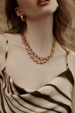 Silk&Steel Mariner Necklace - Aurora Collection