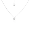 Silk&Steel Mini Cutout Heart Necklace