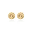 Silk&Steel Superfine Daisy Studs