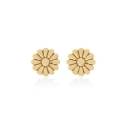 Silk&Steel Superfine Daisy Studs