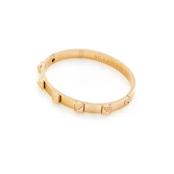 Silk&Steel YG Plated Rock Glam Bangle