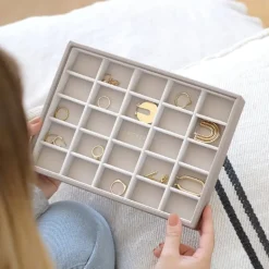 Stacker | Classic | Taupe | Trinket | Layer | Jewellery Box