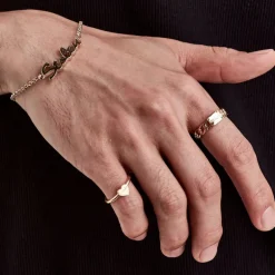 Stolen Girlfriend Club | Baby Stolen Heart | Gold Plated | Ring | Size Q