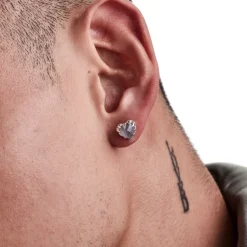 Stolen Girlfriend Club | Moonstone Love Claw Stud Earrings