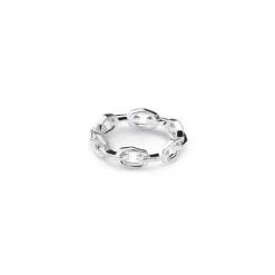 Stolen Girlfriend Club | Silver | Facet Chain | Ring | Size S