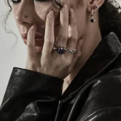 Stolen Girlfriend Club | Silver | Facet Chain | Ring | Size S