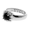 Stolen Girlfriends Club Baby Claw Onyx Ring (L)