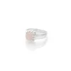 Stolen Girlfriends Club Baby Claw Ring - Rose Quartz