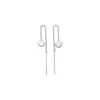 Stolen Girlfriends Club Falling Stolen Heart Earrings | Silver