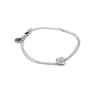 Stolen Girlfriends Club Love Claw Bracelet | Silver | Blue Lace Agate | 20cm