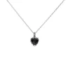 Stolen Girlfriends Club Love Claw Onyx Necklace | Silver