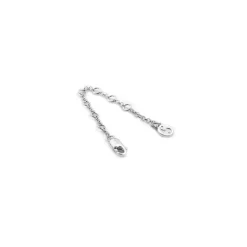 Stolen Girlfriends Club Narrow Extender Chain | Silver | Size 10cm
