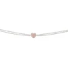 Stolen Girlfriends Club Rose Quartz Love Claw Bracelet | Silver