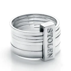 Stolen Girlfriends Club Six Piece Band Ring
