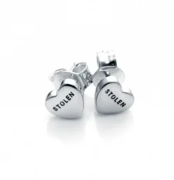 Stolen Girlfriends Club Stolen Heart Earrings | Sterling Silver