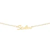 Stolen Girlfriends Club Stolen Script Bracelet - Gold Plated