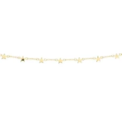 Stolen Girlfriends Club Stolen Star Bracelet - Gold Plated