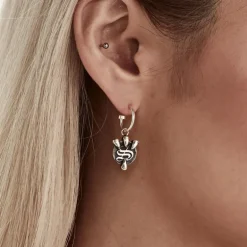 Stolen Girlfriends Club S-Claw Anchor Earrings