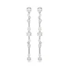 Swarovski | Constella | Crystal Pearl | Silver | Drop Earrings