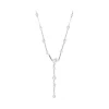 Swarovski | Constella | Crystal Pearl | Silver | Y | Necklace