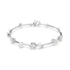 Swarovski | Constella | Pearl White | Silver | Tennis Bracelet