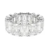Swarovski | Matrix Vittore | Baguette Cut | Silver | Ring | Size 58